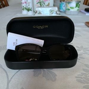 Black Coach sunglasses